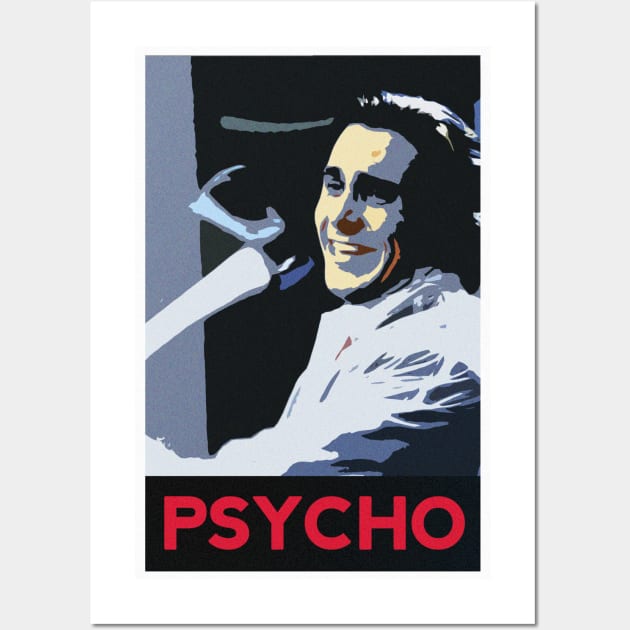 American Psycho - Patrick Bateman Wall Art by VictorVV